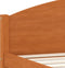 vidaXL - Bedframe - massief - grenenhout - honingbruin - 140x200 - cm