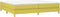 vidaXL - Bedframe - zonder - matras - 200x200 - cm - stof - groen