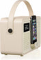 Retro Radio View Quest MK2 DAB+ iPhone Dock Cream