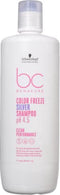 Schwarzkopf Bonacure Color Freeze Silver Shampoo 1000ml - Zilvershampoo Vrouwen