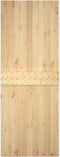 vidaXL - Deur - NARVIK - 85x210 - cm - massief - grenenhout