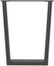 vidaXL - Eettafelpoten - 2 - st - V-vormig - 60x(72-73,3) - cm - staal - antraciet