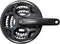 Shimano Altus M311 - Crankstel 7/8s 42-32-22t 170 mm - Zwart