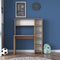 Emob Locelso Bureau - Eik - 113 cm breed - Bruin - Spaanplaat - Op voorraad