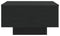 vidaXL - Salontafel - met - LED-lampen - Zwart - Eiken - 55x55x31 - cm