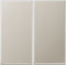 Jung Aluminium/Goudstaal/Chroom Bedieningselement/Centrale Plaat Schakelmateriaal - ES2995 - E28CH