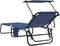 vidaXL - Vouwbare - Waarde - met - Luifel - - - Blauw - - - 600D - Oxfordstof