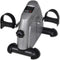 vidaXL - Mini - Hometrainer - met - plastic - vliegwiel - (zilver)