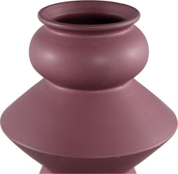 PTMD Lessy Bloempot - 21,5 x 21,5 x 29,5 cm - Keramiek - Paars