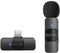 BOYA BY-V10 (V2.0) - Microfoon met bevestigingsclip - Draadloos 20 - 16000 Hz - Zwart