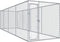 vidaXL - Hondenkennel - voor - buiten - 760x192x185 - m