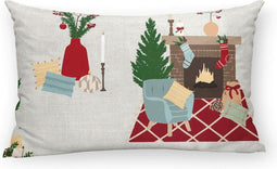Kussenhoes Muaré Laponia 7 Multicolour 30 x 50 cm
