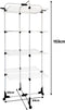 Tancarville Droogtoren - 40 m drooglengte - compact inklapbaar - wit