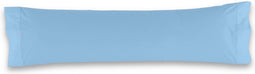 Kussensloop Alexandra House Living Blauw Celeste 45 x 155 cm