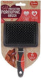 Slickerborstel Grof - MEDIUM 15X10.5X2.5 CM