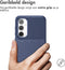 imoshion Hoesje Geschikt voor Samsung Galaxy S23 FE Hoesje Siliconen - imoshion Thunder Backcover - Donkerblauw