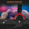 NUBWO G07 Gaming Headset Wireless Headphone Zwart/Rood