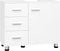 Eugad Wastafelonderkast - 3 Laden 1 Deur - 70 x 60 x 30 cm - Wit