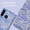iMoshion Hoesje Geschikt voor Huawei P30 Lite Hoesje Met Pasjeshouder - iMoshion Design Bookcase smartphone - Meerkleurig / White Blue Stripes