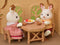 Sylvanian Families 5451 Blokhut aan het meer- te combineren met 5450 Boomhut( stapelen)