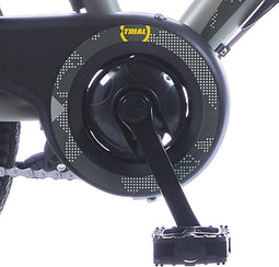 Alpina Crankstel 36t 127 mat zwart met disc