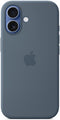 Apple iPhone 17 - Siliconenhoesje met MagSafe - Krasbestendig - Blauw