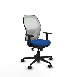 Piqueras y Crespo 1D036N0 - Bureaustoel - Hoogteverstelbaar met armleuning - Blauw