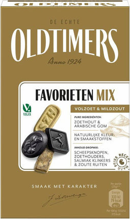 Oldtimers - Favorieten Mix - 235 gram (1 doosje)