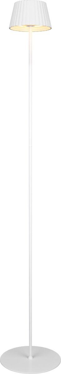 REALITY SUAREZ - Vloerlamp - Oplaadbaar - IP44 - Wit mat