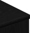 vidaXL - TV-meubel - Zwart - Eiken - 80x34x30 - cm - Gefabriceerd - Hout