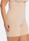 Spanx OnCore - High Waisted Mid Thigh short - Platte buik en slanke taille - Soft Nude
