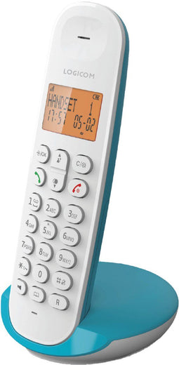 Logicom ILOA 150 - Draadloze Huistelefoon - Handsfree - Turquoise