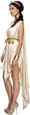 Griekse godinnen kostuum - Verkleedkleding - Jurk met cape en accessoires - Small