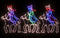 vidaXL - Kerstfiguren - drie - wijzen - met - 504 - LED's - 70x50 - cm
