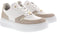 Gabor 66.485.53 - Dames Sneakers - Wijdtemaat G - Wit/Beige