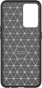 Just in Case OnePlus Nord CE 2 - Backcover - TPU met carbonprint - Zwart