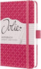 Sigel - notitieboek - Jolie Flair - A6 - hardcover - 174 pagina's - lijn - 80 grams papier - fuchsia roze - SI-JN104
