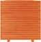 vidaXL - Plantenbak - 70x70x72,5 - cm - massief - grenenhout - wasbruin