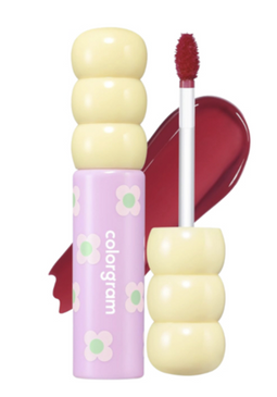 Colorgram Fruity Glass Tint 08 Lovely Raspberry - Lip Tint - Glasachtige hoogglans - Diep framboosrood (3g)