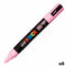 Verfstift Posca PC5M medium lichtroze | 6 stuks