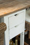 Riviera Maison Bartafel Inklapbaar - Wooster Street Bar Table - 50/180x80 cm - Wit
