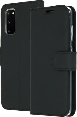 Accezz Galaxy S20 - Flip cover - Krasbestendig Schokbestendig - Zwart