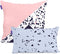 Kussenhoes HappyFriday Blanc Terrazzo Multicolour 2 Onderdelen