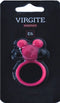 Vibrerende cockring waterdicht met clitoris stimulator - roze