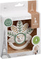 Sophie de giraf Blad Bijtring - 5-Senses Collectie - 100% natuurlijk rubber - Bijtspeelgoed baby - Vanaf 0 maanden - 10x10x1 cm - OK-Biobased - In witte geschenkdoos