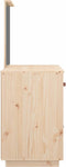 vidaXL - Kaptafel - 95x50x134 - cm - massief - grenenhout