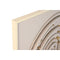 Schilderij Home ESPRIT Beige Grijs Modern Cirkels 100 x 3,5 x 100 cm (2 Stuks)