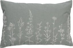 Dutch Decor MADELIN - Sierkussen van katoen Jadeite 40x60 cm - groen - Inclusief binnenkussen