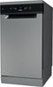 Whirlpool WSFC3M27X - Vrijstaand - Slimline (45 cm) - 10 couverts - Roestvrijstaal