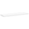vidaXL - Wandschappen - zwevend - 80x23,5x3,8 cm - MDF - wit (2 stuks)